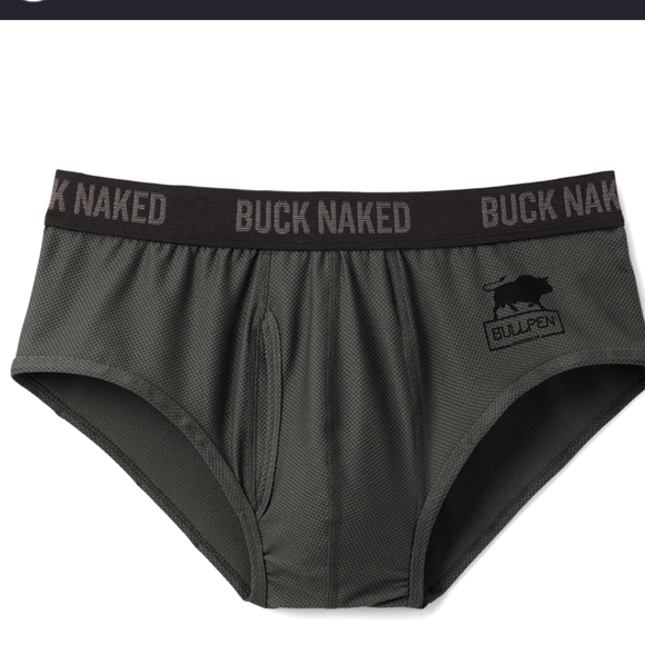 Duluth Trading Co. Men's Buck Naked Bullpen Briefs In *BLUE* SzLg - Picture 1 of 9